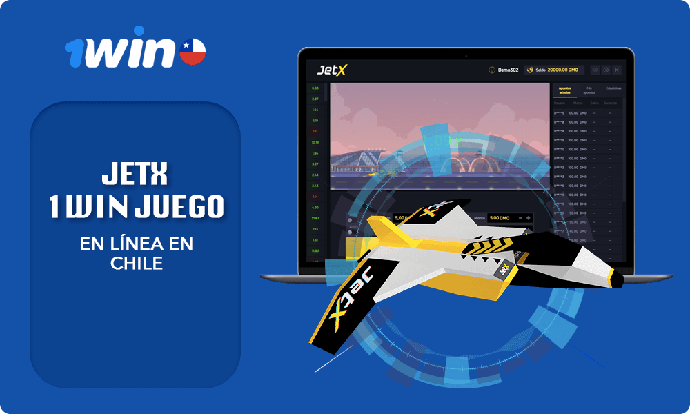 Breve información sobre JetX 1win Juego en línea en Chile