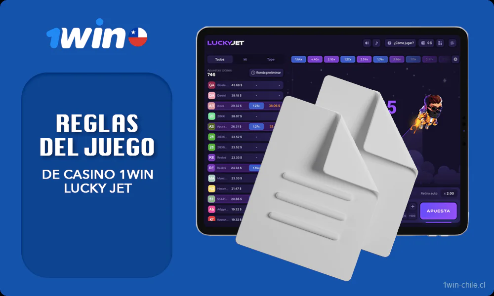 Reglas del juego de casino 1win Lucky Jet