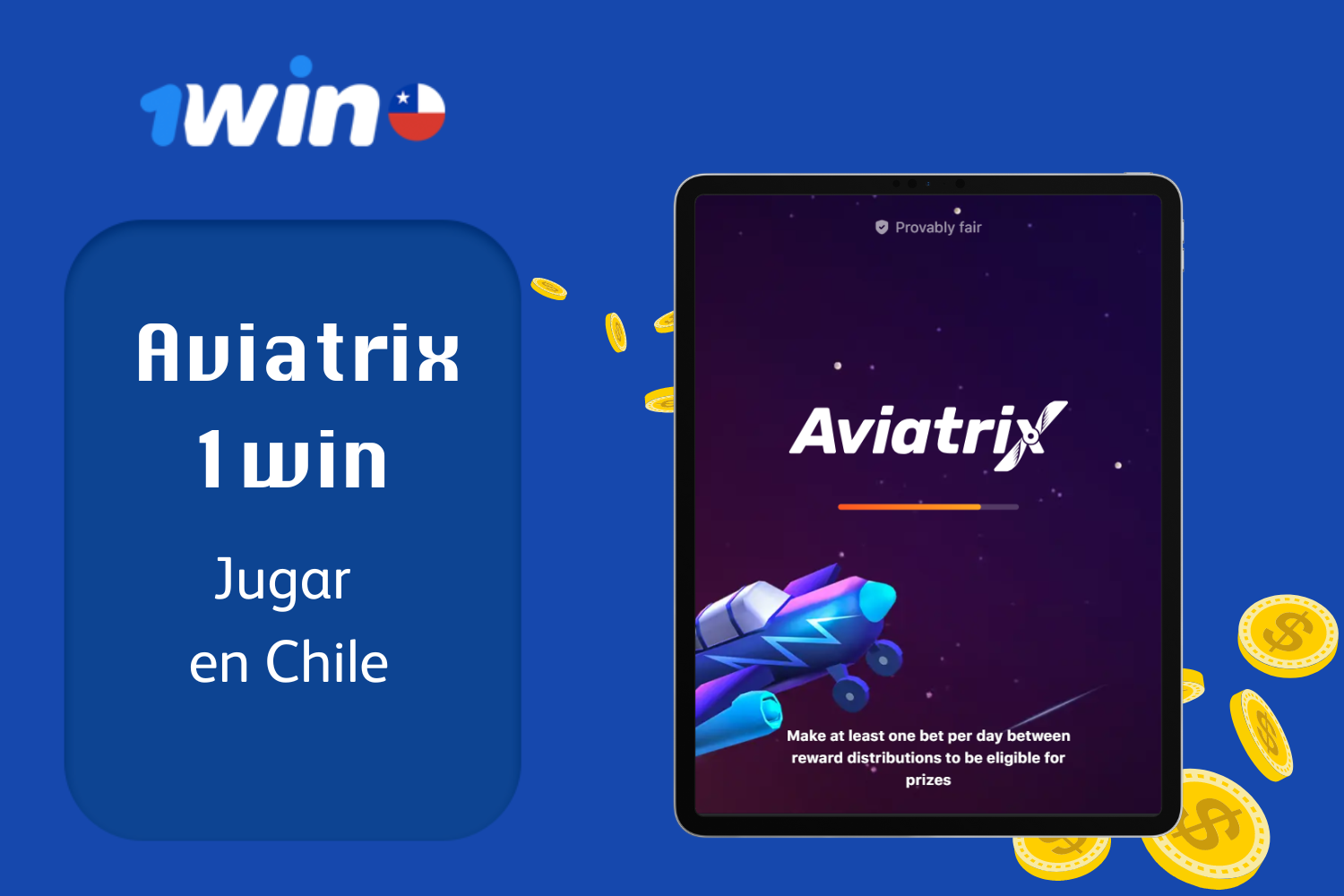 1win Aviatrix es un interesante juego de casino instantáneo disponible para todos los usuarios de Chile.