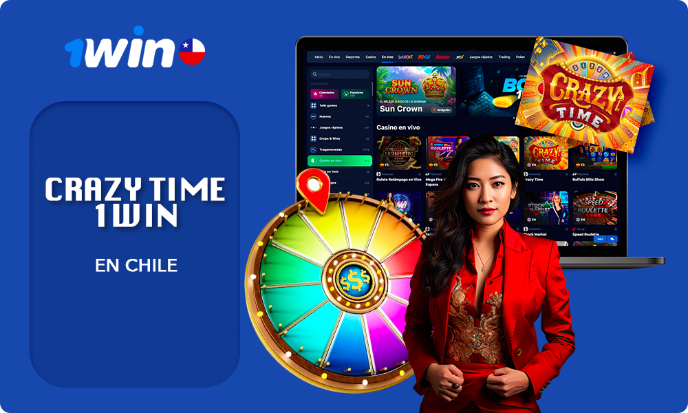 Crazy Time Chile de 1win está cautivando a los entusiastas de los casinos en línea con su mezcla única de juegos de rueda tradicionales y entretenimiento interactivo