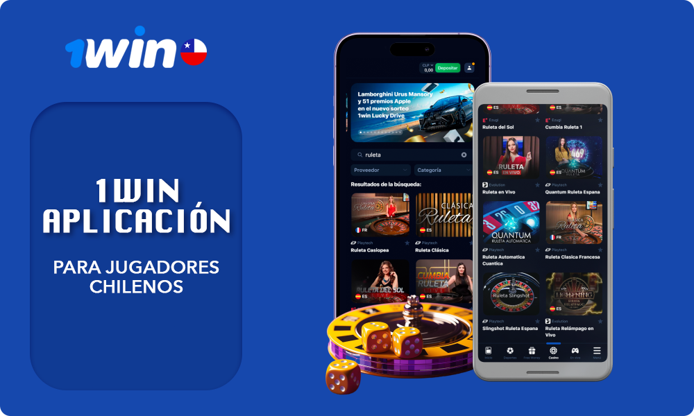 La app de 1win para jugadores chilenos está disponible para dispositivos Android y iPhone