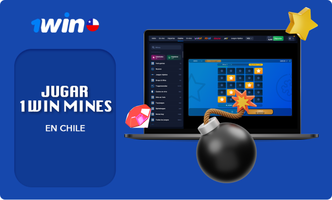 El juego de Mines es el favorito de los jugadores chilenos en el casino 1win