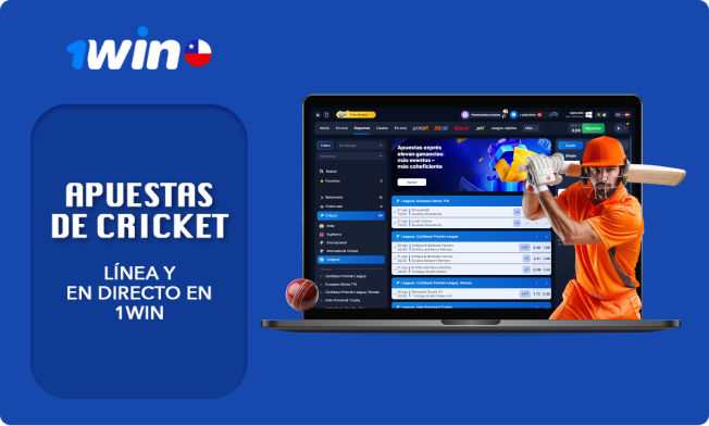 1win Chile ofrece apuestas de cricket en directo y apuestas en línea