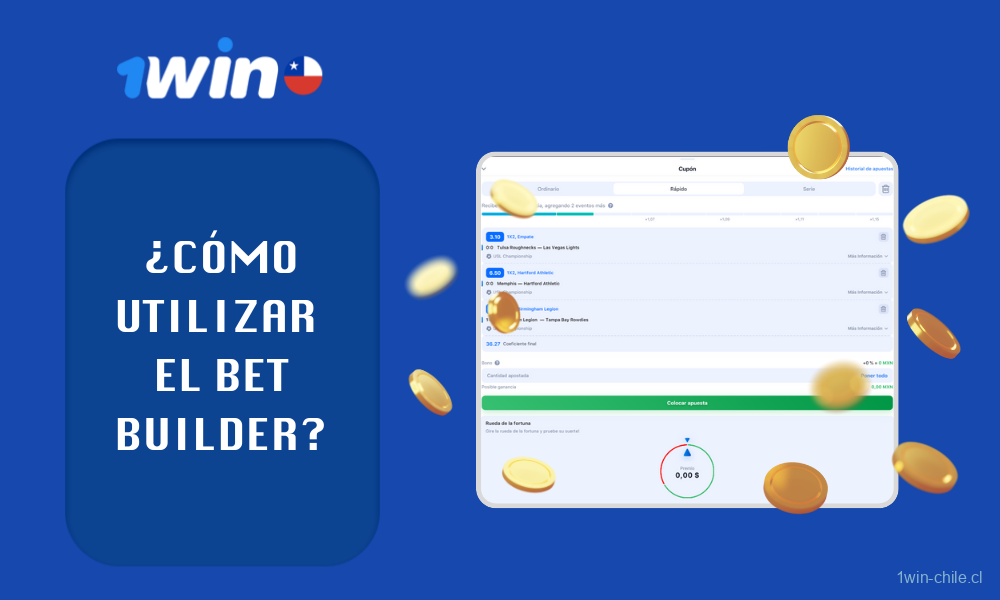 Utilizando el constructor de apuestas 1win, los usuarios de Chile podían crear apuestas individuales combinando los mercados de un partido en una sola apuesta