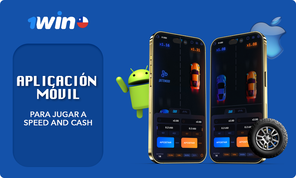 Chilenos pueden descargar la app móvil de 1win Speed-n-Cash