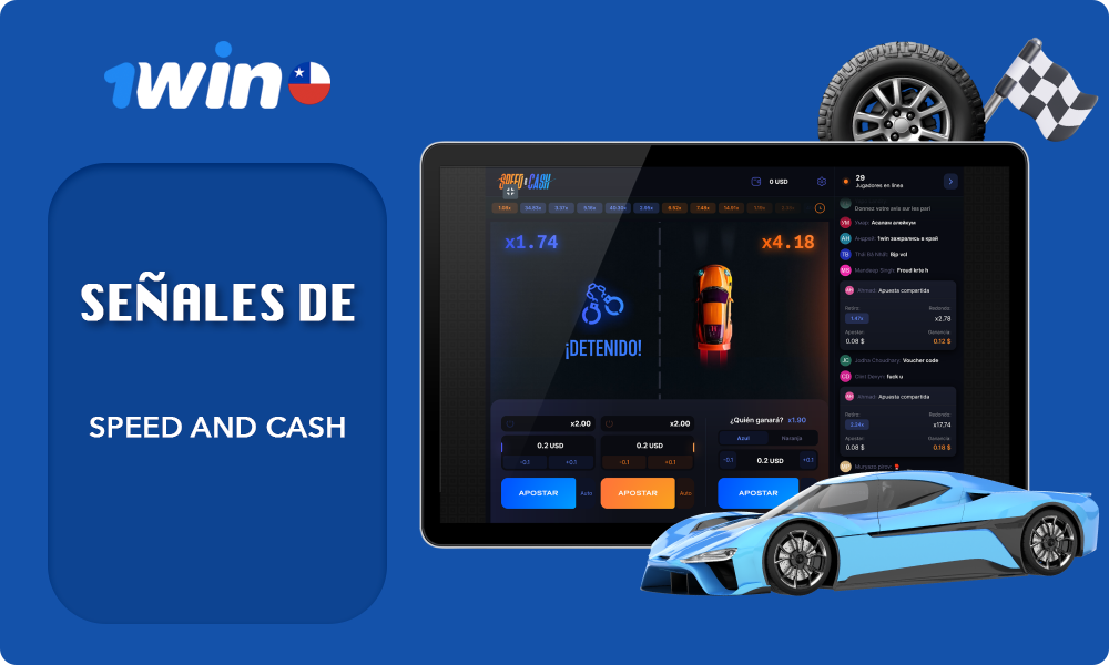 1win Speed and Cash usa un generador auditado para garantizar juego justo